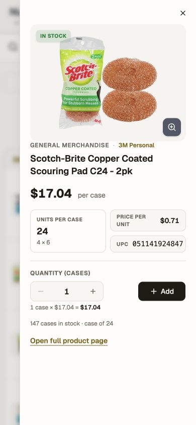 Look closer. Keep your place., mobile interface